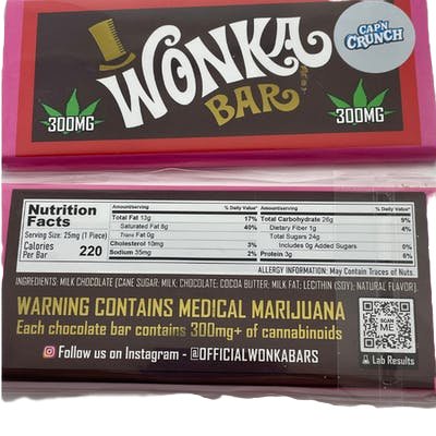 wonka bars edibles